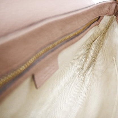 Gucci Soho Chain Crossbody Bag Leather, PINK, LEATHER, Shoulder bag