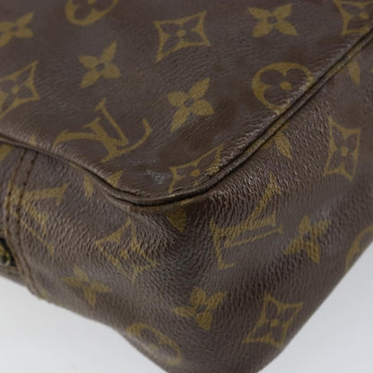 Louis Vuitton Trousse Toiletry Pouch Monogram Canvas, BROWN, CANVAS, Toiletry Case