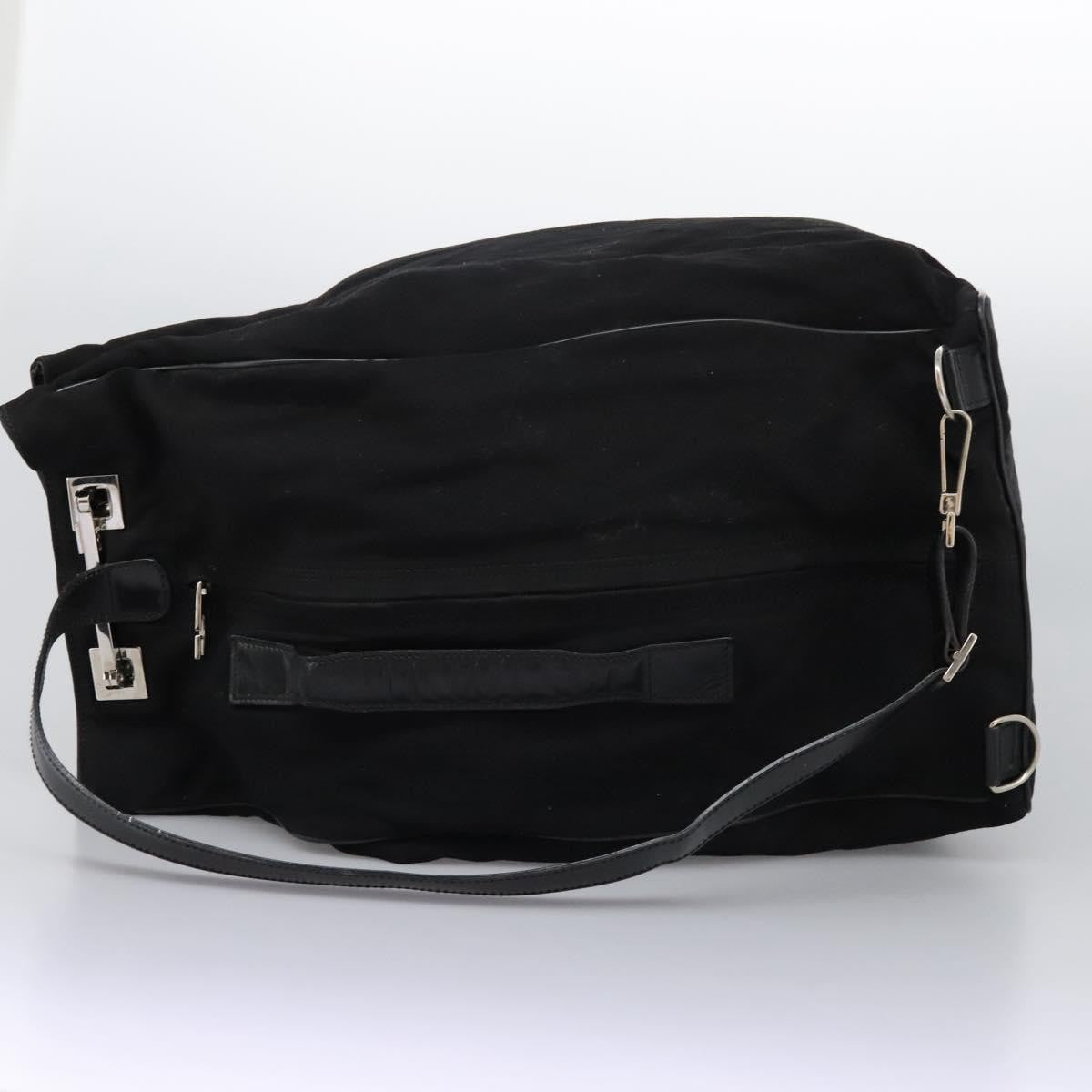 Gucci Shoulder Bag Canvas, BLACK, CANVAS, Shoulder bag