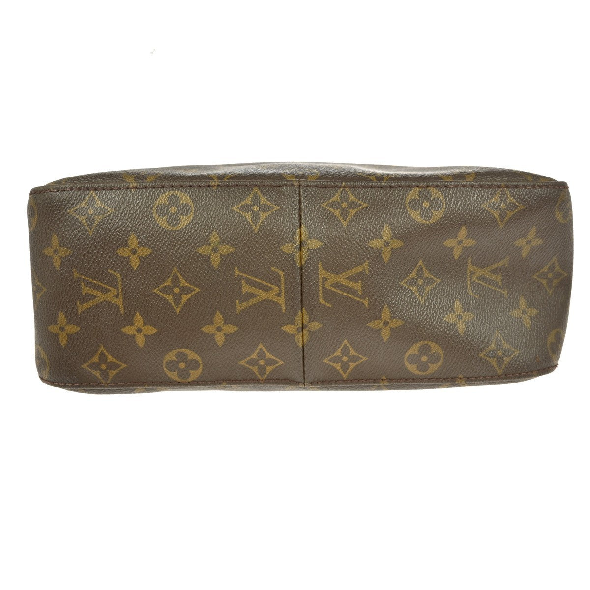 Louis Vuitton Looping Handbag Monogram Canvas, BROWN, CANVAS, Handbag