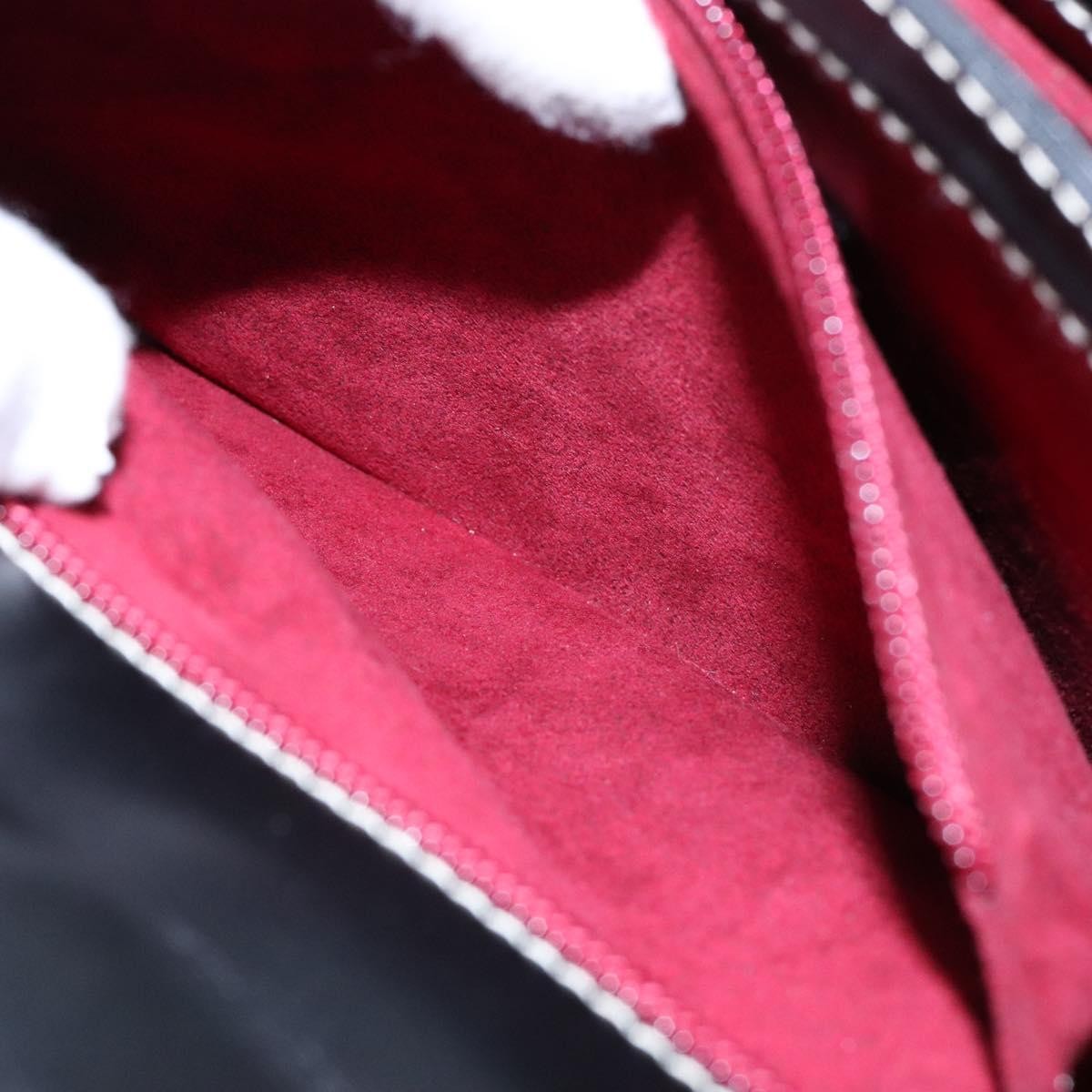 Salvatore Ferragamo Gancini Convertible Top Handle Bag Leather, BLACK, LEATHER, Handbag