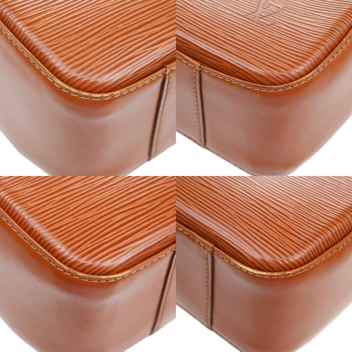 Louis Vuitton Voltaire Handbag Epi leather, BROWN, LEATHER, Handbag