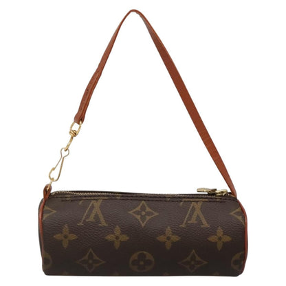 Louis Vuitton Papillon Pochette Monogram Canvas, BROWN, CANVAS, Handbag
