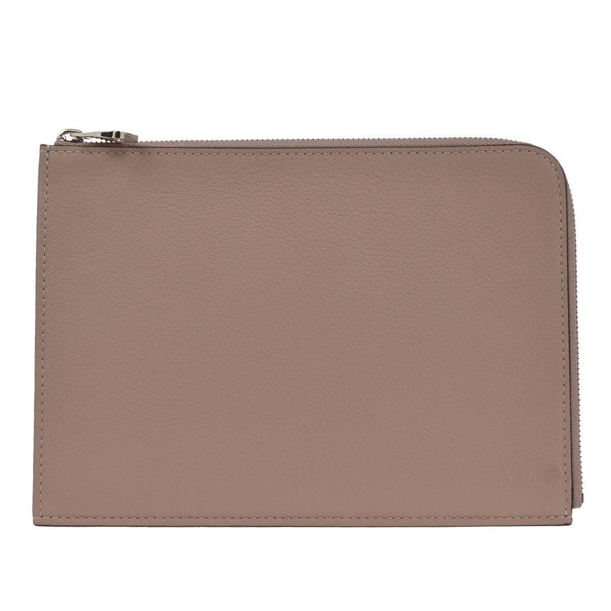 Louis Vuitton Pochette Jour Leather, Gray, Leather, Clutch