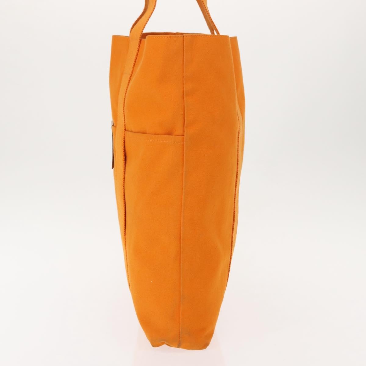 Hermes Fourre-tout Herline Fourre-tout Herline, ORANGE, CANVAS, Tote bag