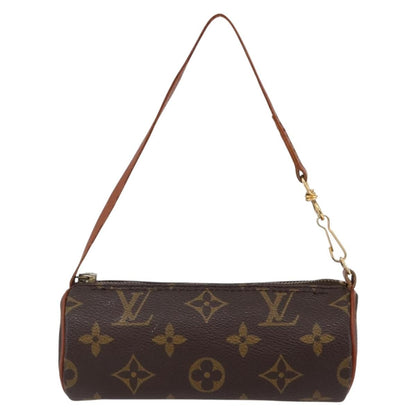 Louis Vuitton Papillon Pochette Monogram Canvas, BROWN, CANVAS, Handbag