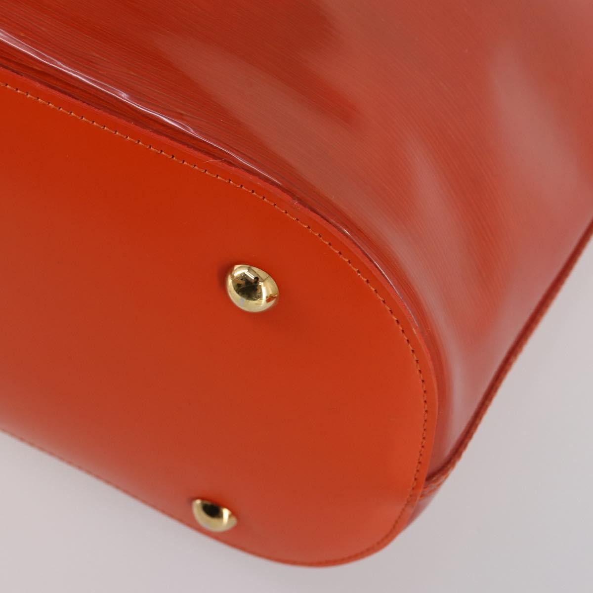 Louis Vuitton Plage Lagoon Bay Handbag Vinyl Epi Leather, ORANGE, LEATHER, Tote bag