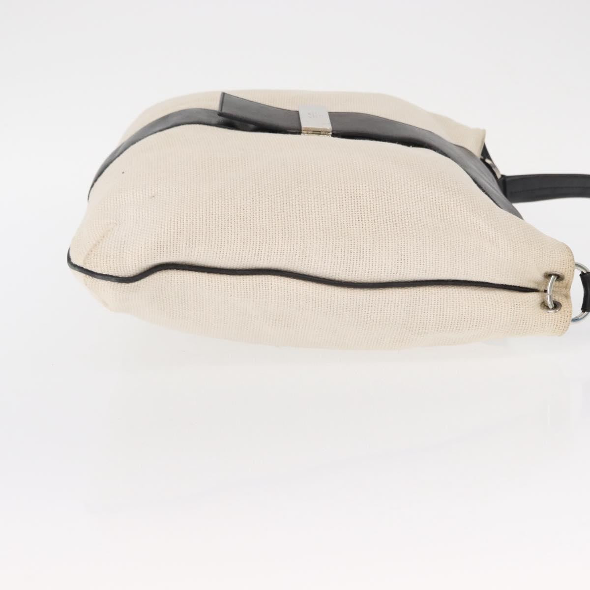 Gucci Vintage Shoulder Bag Canvas, BEIGE, CANVAS, Shoulder bag