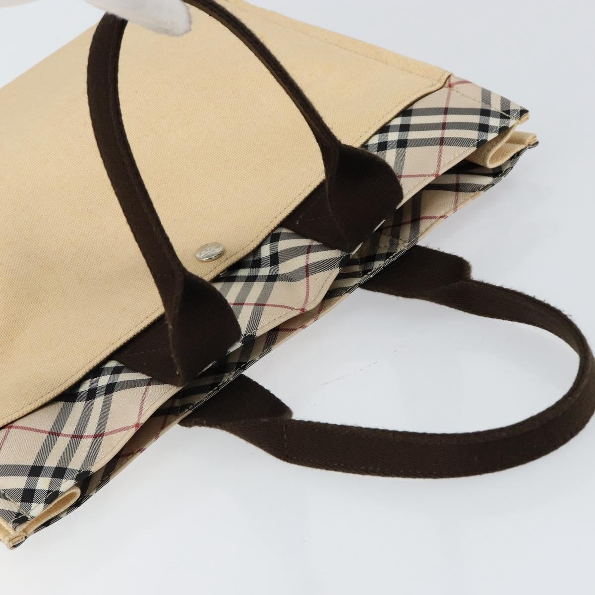 Burberry Blue Label Tote Bag Nylon, BEIGE, NYLON, Tote bag