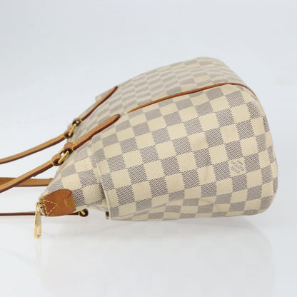 Louis Vuitton Totally Handbag Damier, WHITE, CANVAS, Tote bag