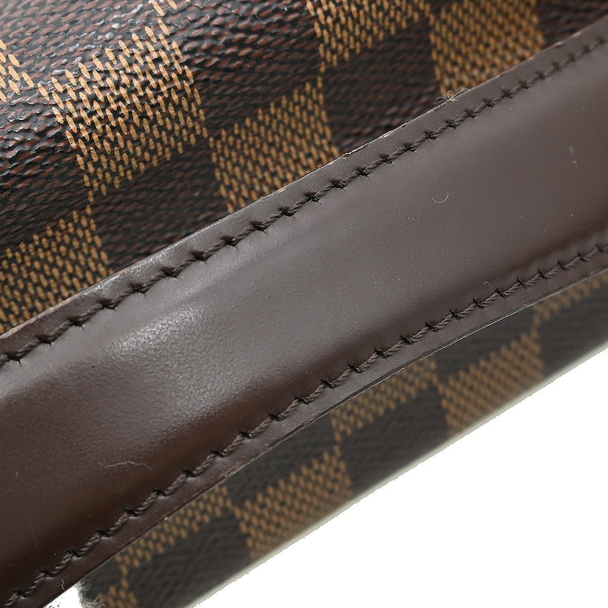 Louis Vuitton Broadway Bag Damier, Brown, Canvas, Shoulder Bag