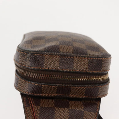 Louis Vuitton Geronimos Waist Bag Damier, BROWN, CANVAS, Shoulder bag