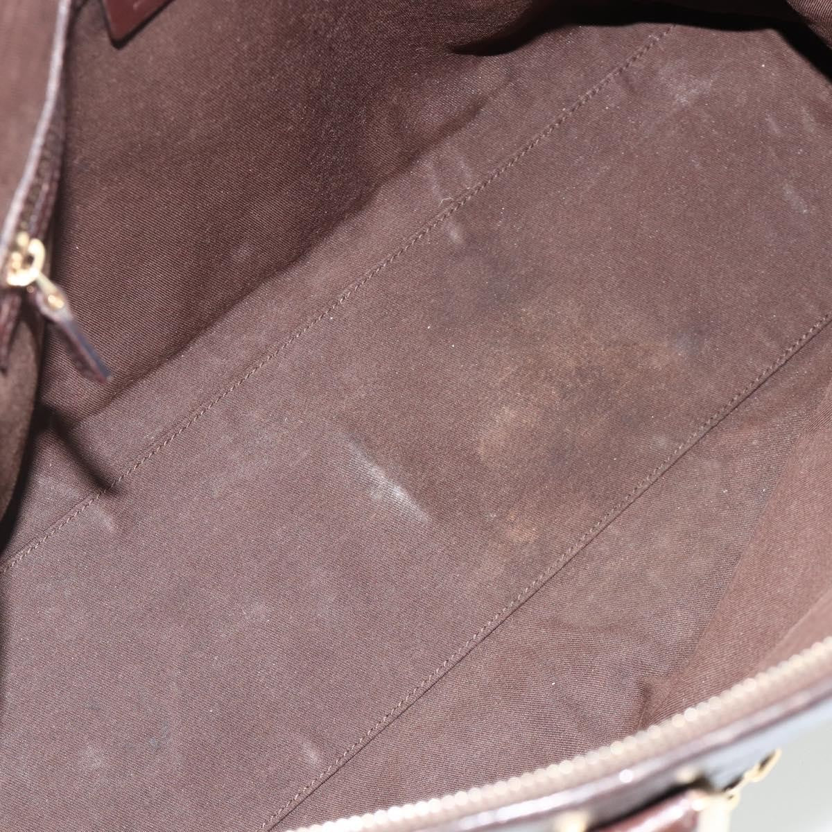 Gucci Guccissima Shoulder bag, Brown, Canvas, Handbag