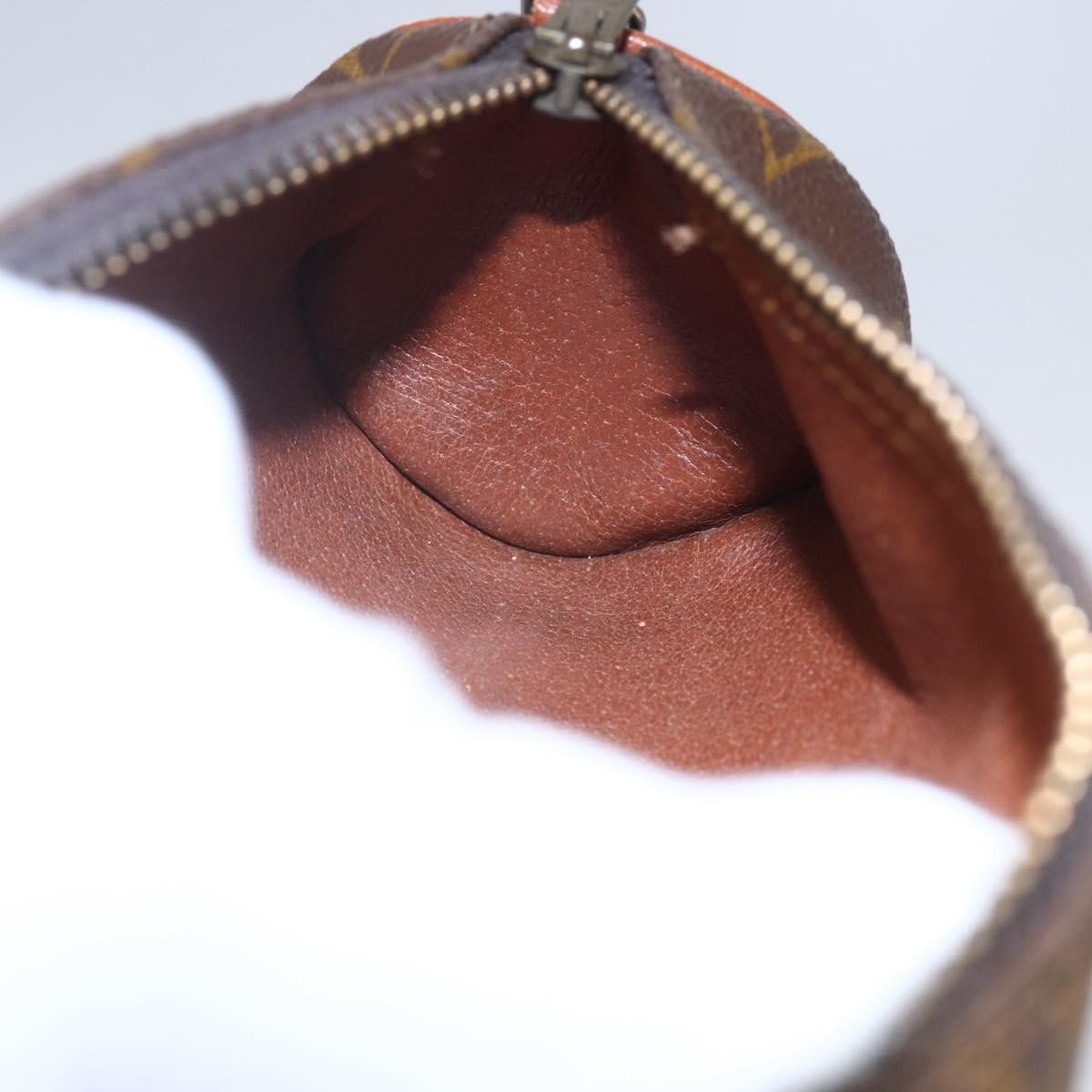 Louis Vuitton Papillon Pochette Monogram Canvas, BROWN, CANVAS, Clutche & pouche