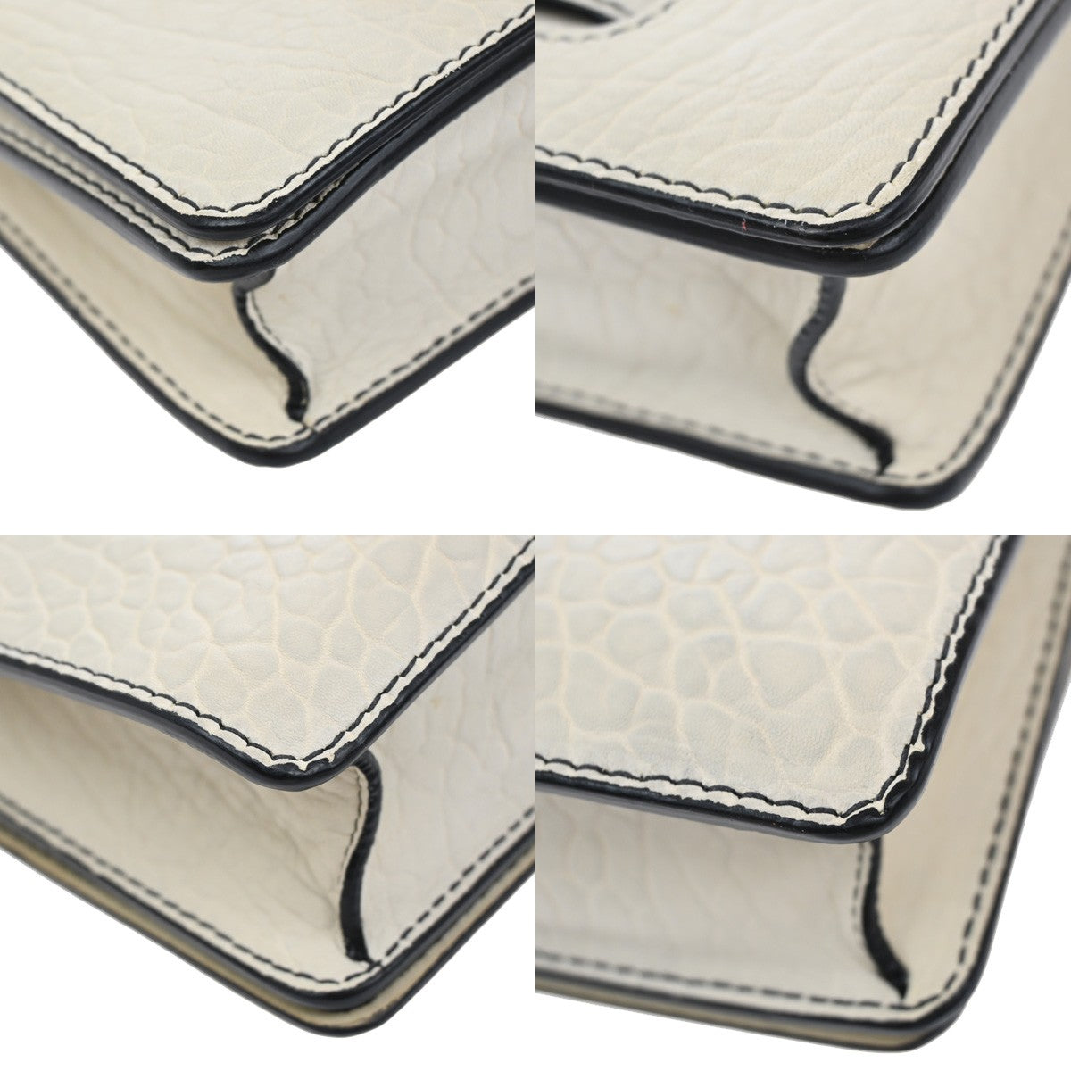 Christian Dior J'Adior Flap Bag Canyon Grained Lambskin with Mosaic Detail, WHITE, LEATHER, Shoulder bag