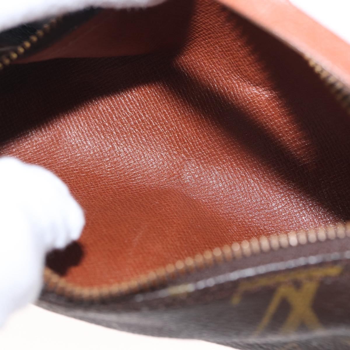 Louis Vuitton Papillon Pochette Monogram Canvas, BROWN, CANVAS, Clutche & pouche