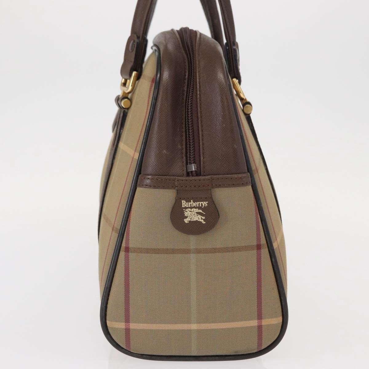 Burberry Nova Handbag Canvas, BEIGE, CANVAS, Handbag