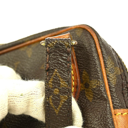 Louis Vuitton Pochette Marly Bandouliere Bag Monogram Canvas, BROWN, CANVAS, Shoulder bag