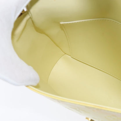 Louis Vuitton Thompson Street Handbag Monogram Vernis, YELLOW, PATENT_LEATHER, Shoulder bag