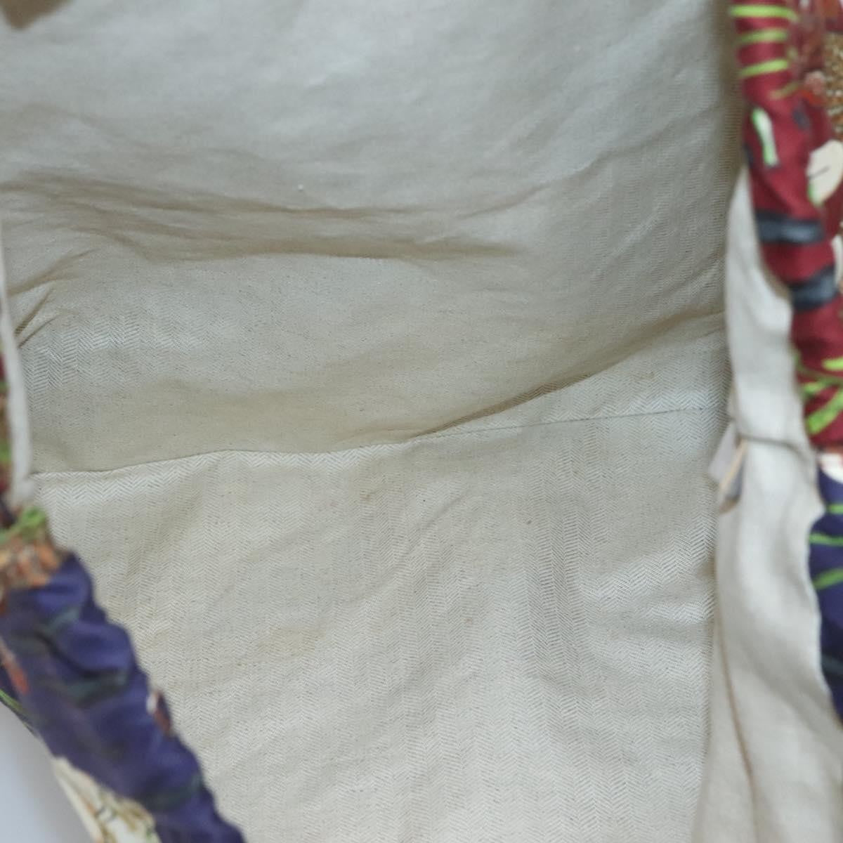 Loewe Paula Drawstring Pouch Printed Canvas, MULTICOLOUR, CANVAS, Handbag