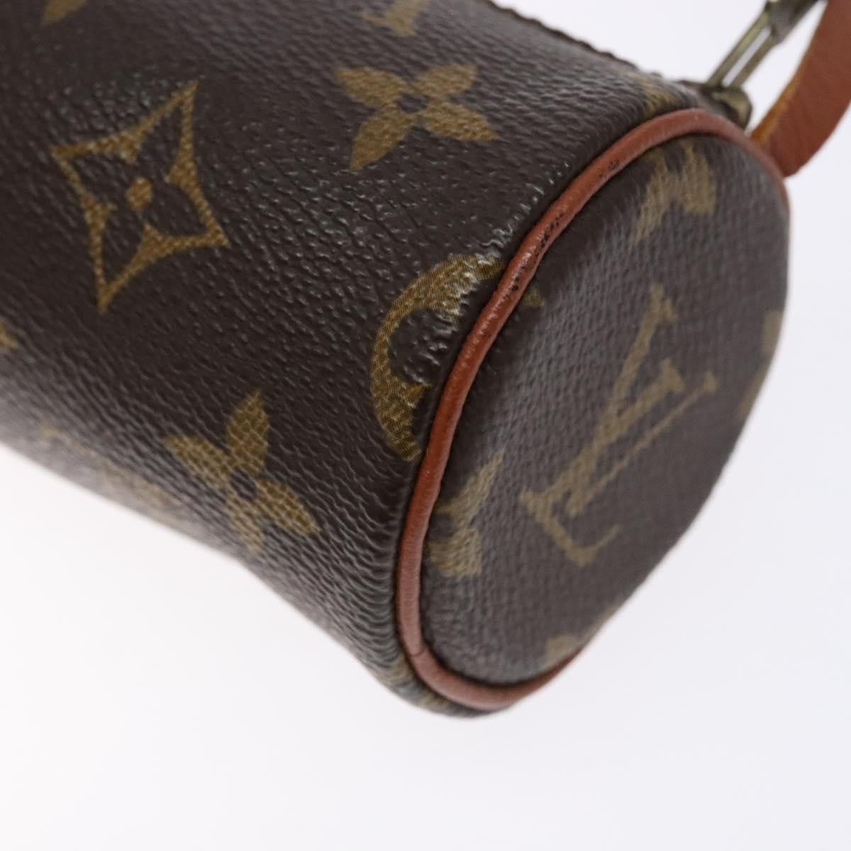 Louis Vuitton Papillon Pochette Monogram Canvas, BROWN, CANVAS, Handbag