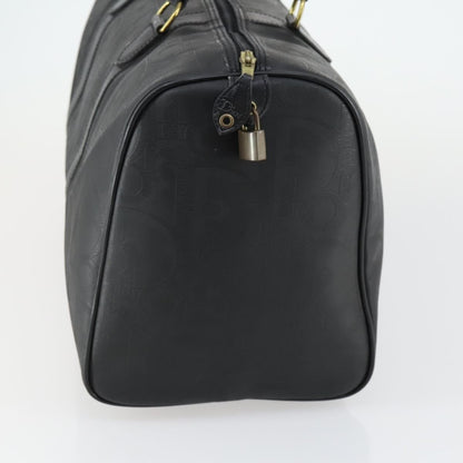 Christian Dior Vintage Trotter Boston Bag PVC, BLACK, PVC, Travel bag