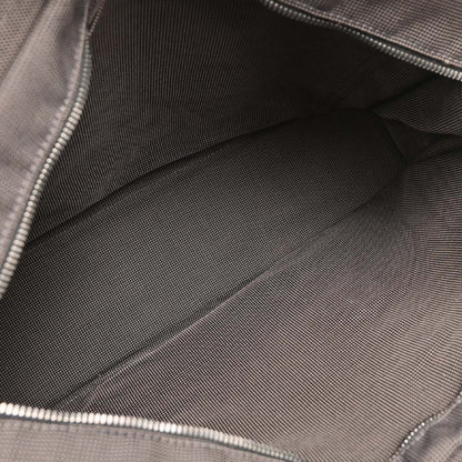 Hermes Fourre Tout Tote Canvas, GRAY, POLYAMIDE, Tote bag