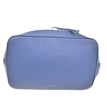 Louis Vuitton Noefull Handbag Ikat Nylon, BLUE, NYLON, Shoulder bag
