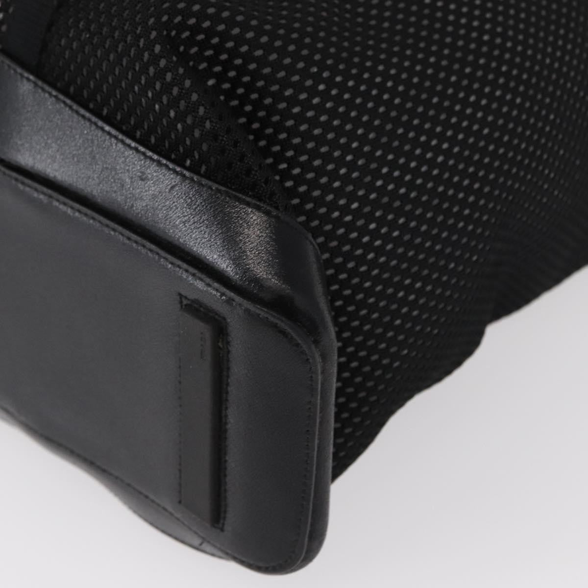 Prada Vintage Tote Nylon, BLACK, NYLON, Tote bag