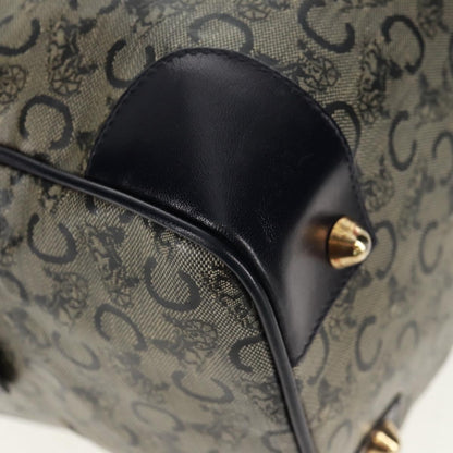 Celine C Sulky Boston bag Canvas, NAVY, CANVAS, Travel bag