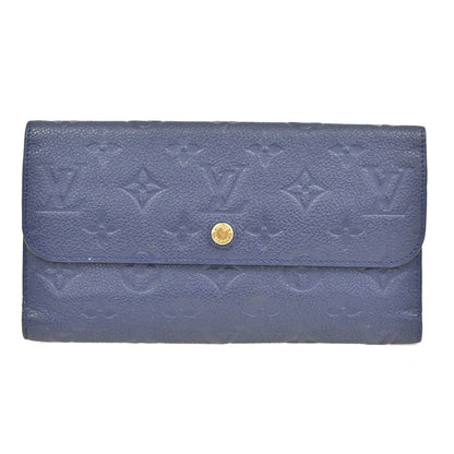 Louis Vuitton Virtuose Wallet Monogram Empreinte Leather, BLUE, LEATHER, Wallets