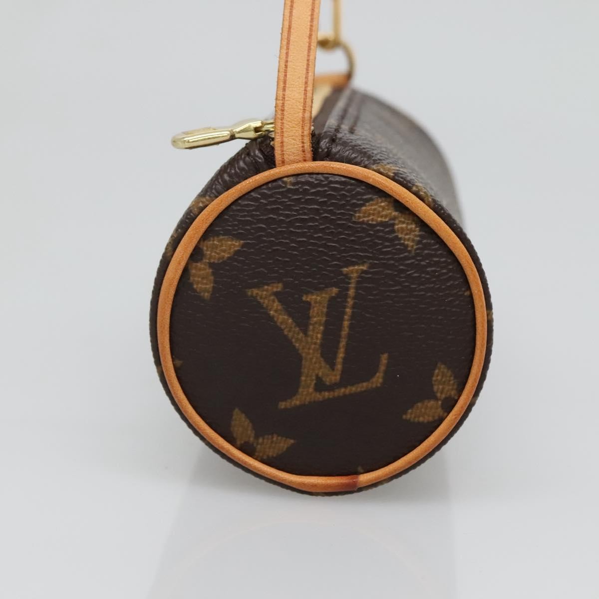 Louis Vuitton Papillon Pochette Monogram Canvas, BROWN, CANVAS, Handbag