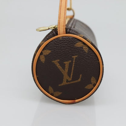 Louis Vuitton Papillon Pochette Monogram Canvas, BROWN, CANVAS, Handbag
