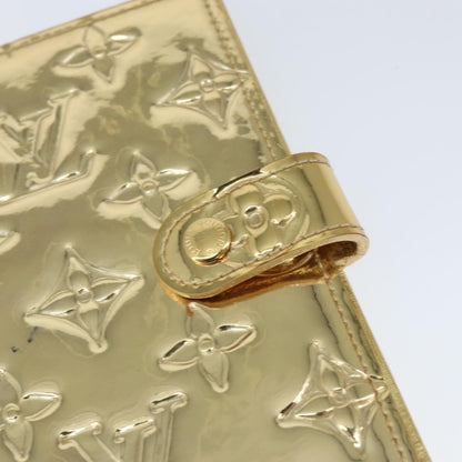 Louis Vuitton Agenda Cover Patent Leather, GOLD, PATENT_LEATHER, Wallets