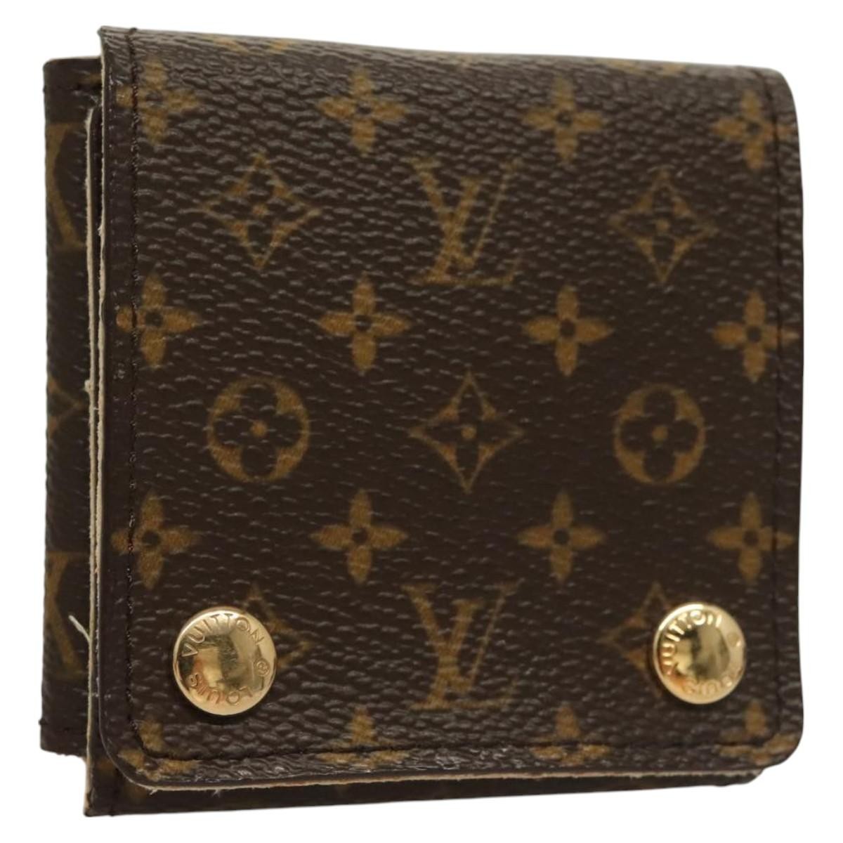 Louis Vuitton Boîte à bijoux Monogram Canvas, BROWN, CANVAS, Jewelry set