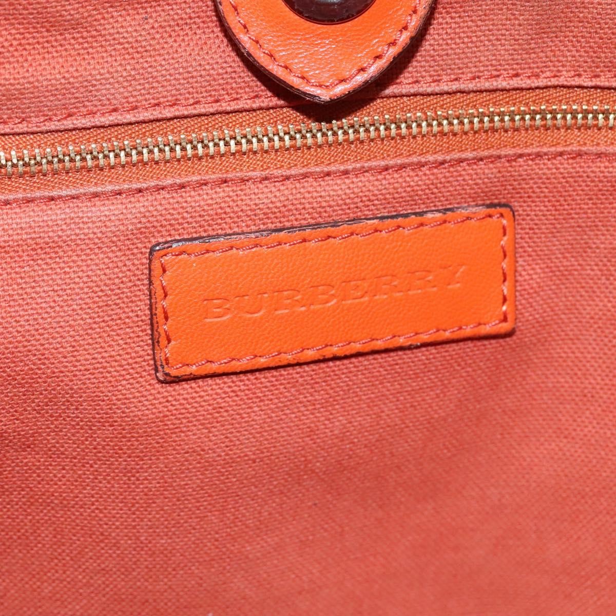 Burberry Canterbury Panels Tote Haymarket Coated Canvas and Leather, BEIGE, CANVAS, Tote bag