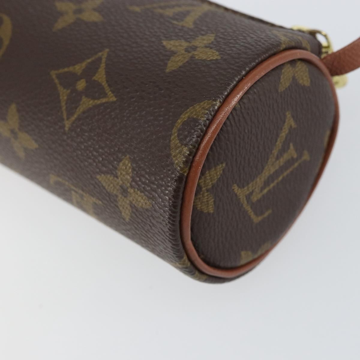 Louis Vuitton Papillon Pochette Monogram Canvas, BROWN, CANVAS, Clutche & pouche