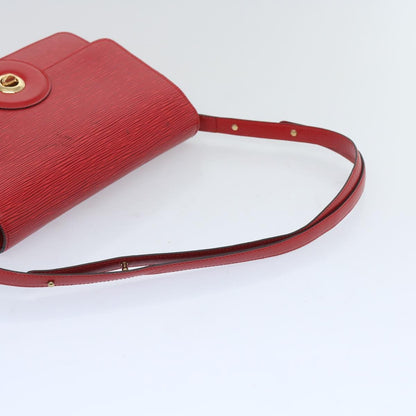 Louis Vuitton Friedland Shoulder Bag Epi Leather, RED, LEATHER, Shoulder bag
