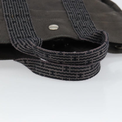 Hermes Fourre-tout Herline Fourre-tout Herline, GRAY, CANVAS, Tote bag