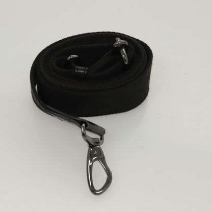 Burberry Front Pocket Messenger Bag Haymarket Canvas, BLACK, CANVAS, Shoulder bag