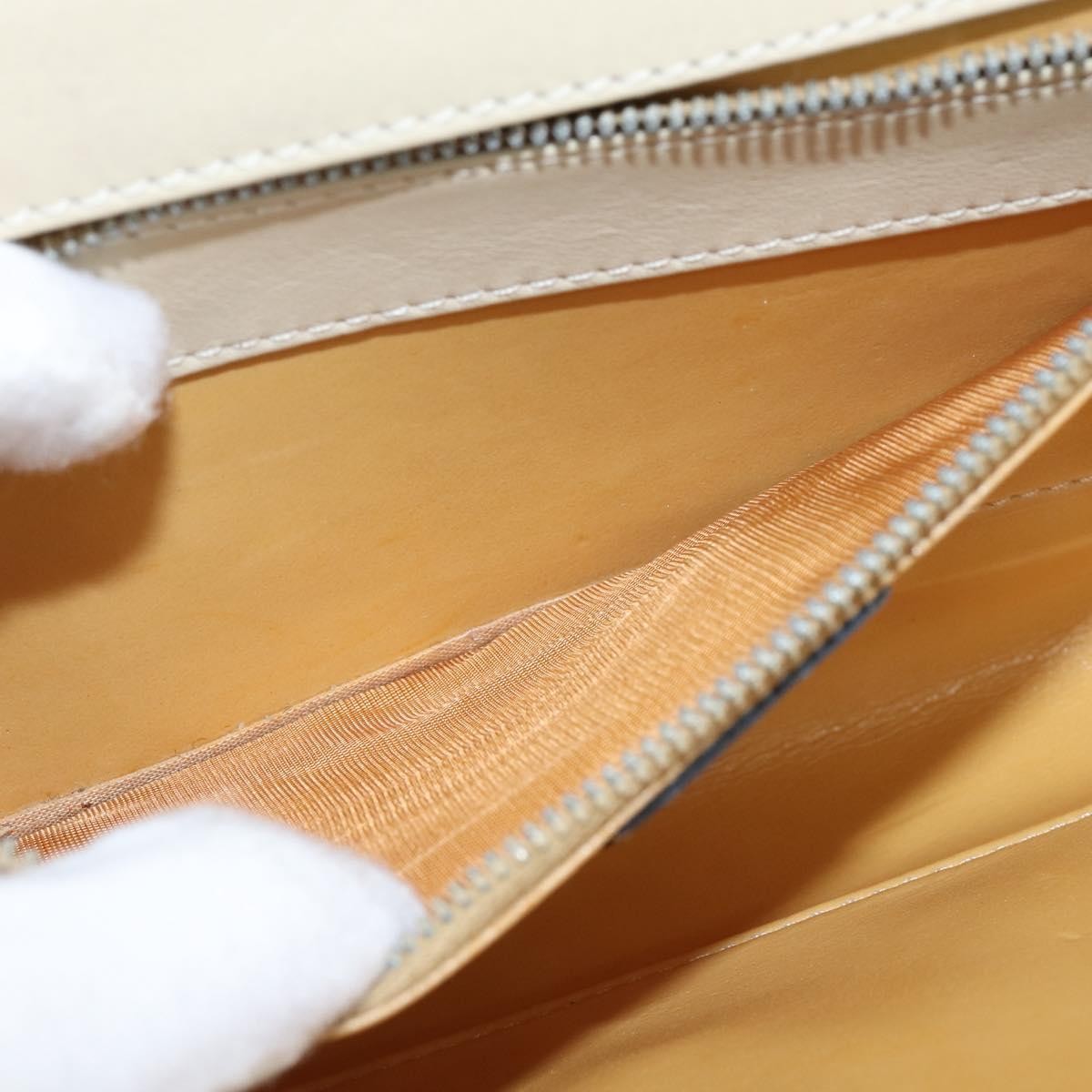 Celine Flap Shoulder Bag Leather, BEIGE, LEATHER, Shoulder bag