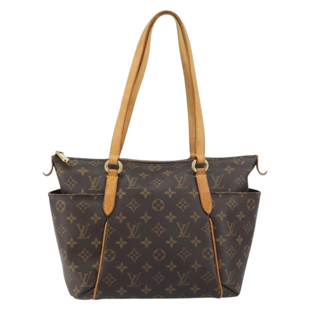 Louis Vuitton Totally Handbag Monogram Canvas, BROWN, CANVAS, Tote bag