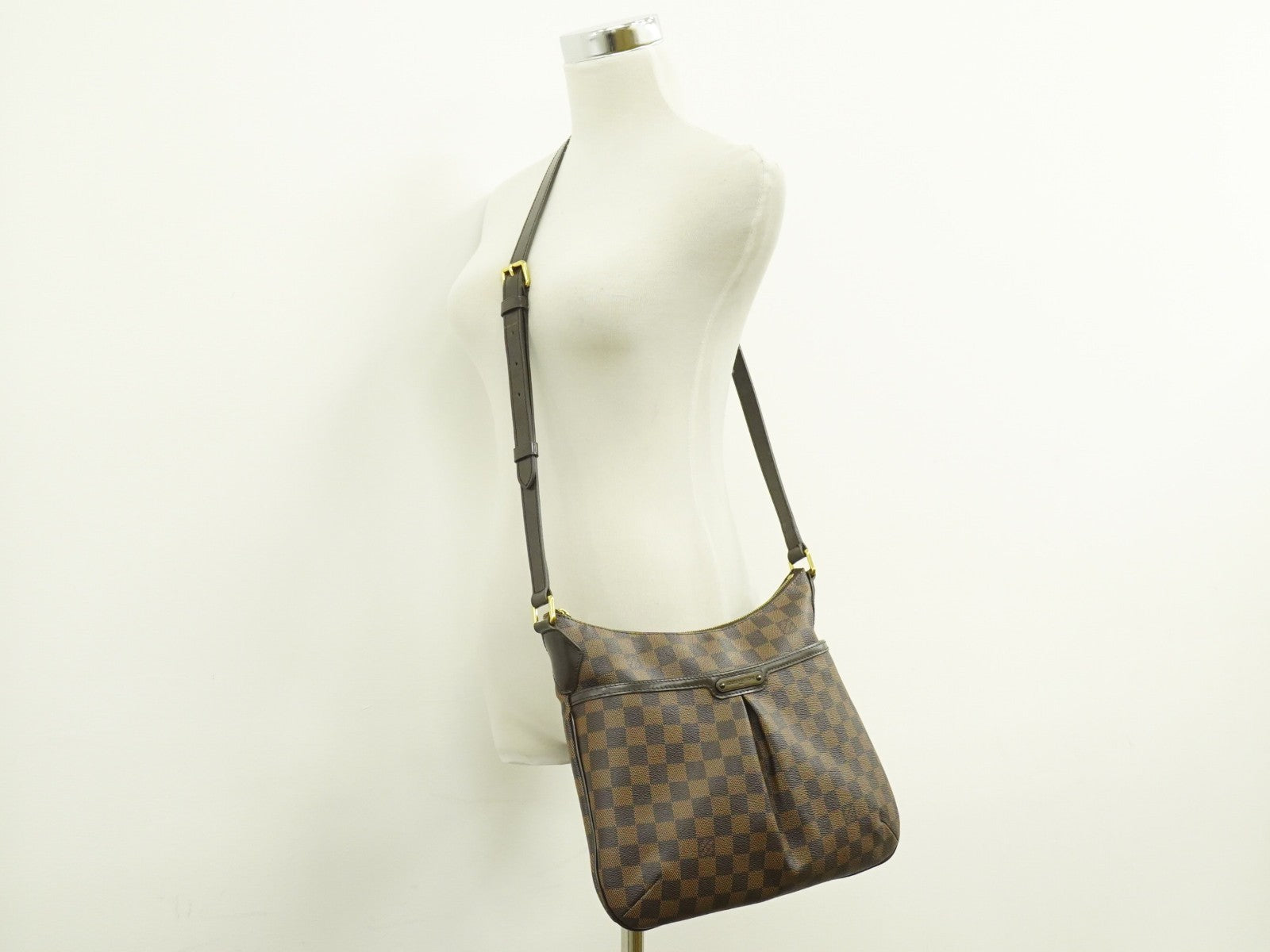 Louis Vuitton Bloomsbury Handbag Damier, BROWN, CANVAS, Handbag