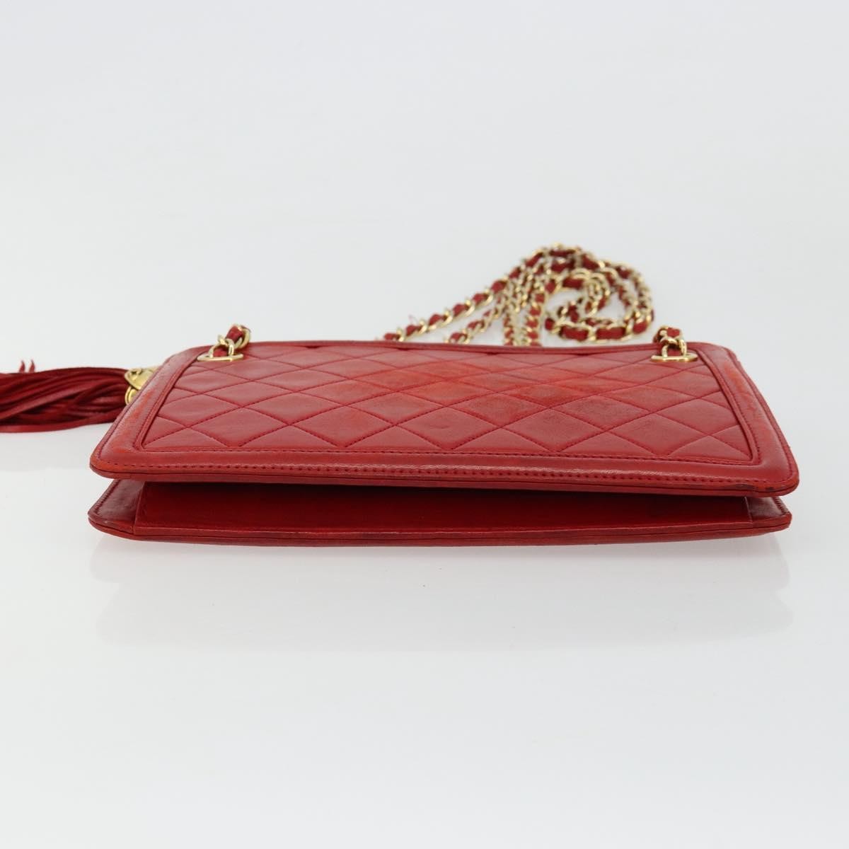 Chanel Chain Clutch Leather, Multicolour, Leather, Handbag