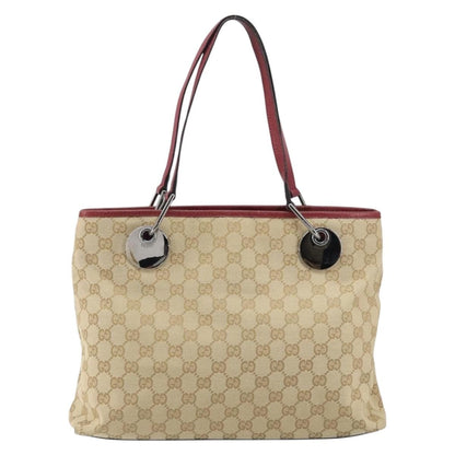 Gucci Eclipse Tote Medium, BEIGE, CANVAS, Tote bag