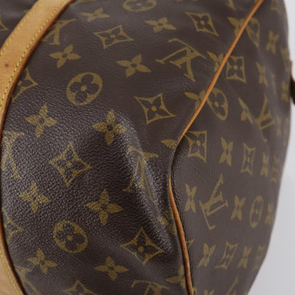 Louis Vuitton Sac Souple Handbag Monogram Canvas, BROWN, CANVAS, Travel bag