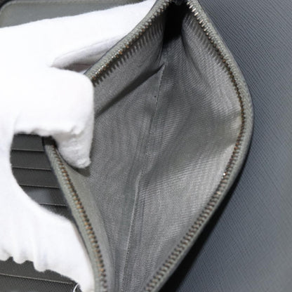 Prada Saffiano Wallet Leather, BLACK, LEATHER, Wallets