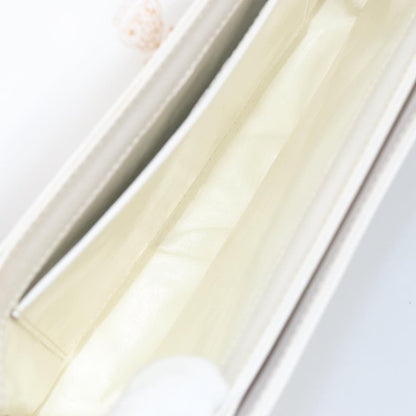 Gucci Vintage Handbag Leather, WHITE, LEATHER, Handbag