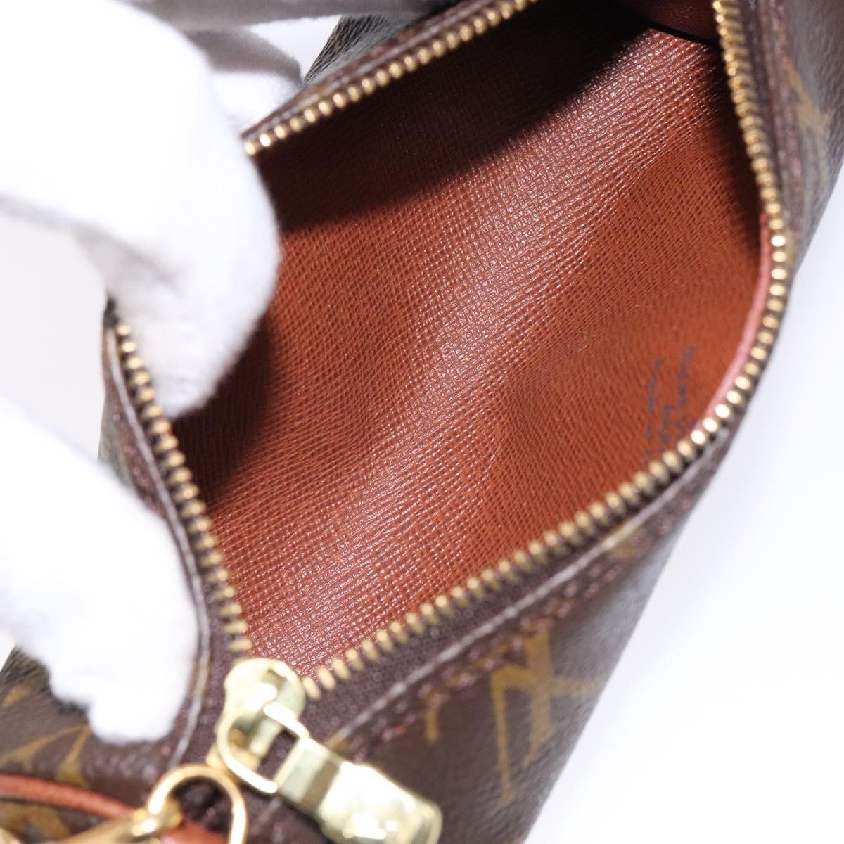 Louis Vuitton Papillon Pochette Monogram Canvas, BROWN, CANVAS, Handbag