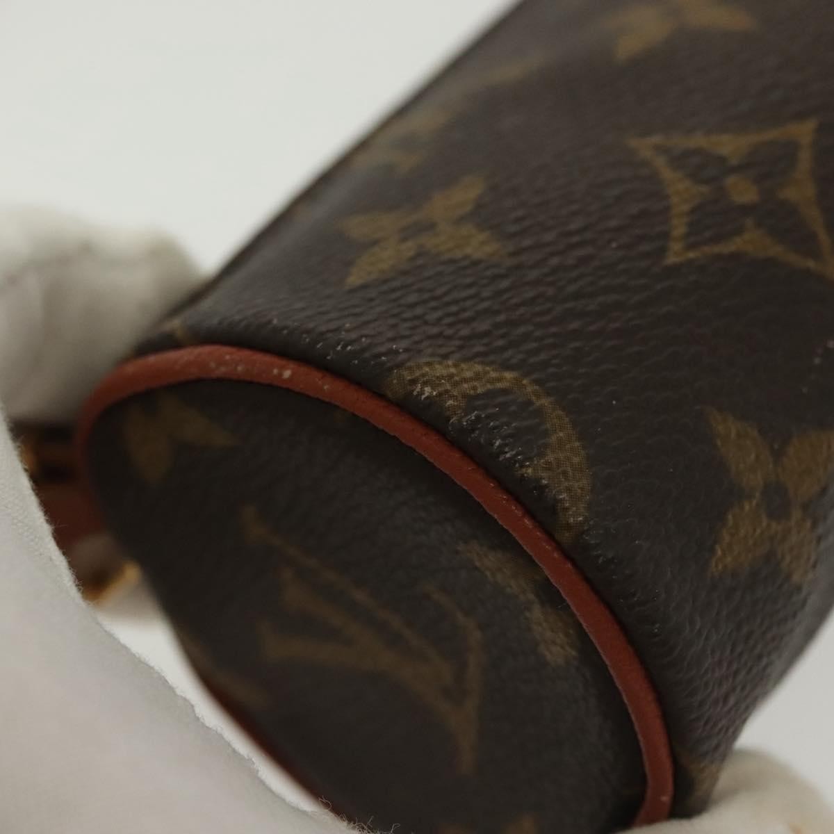 Louis Vuitton Papillon Pochette Monogram Canvas, BROWN, CANVAS, Handbag